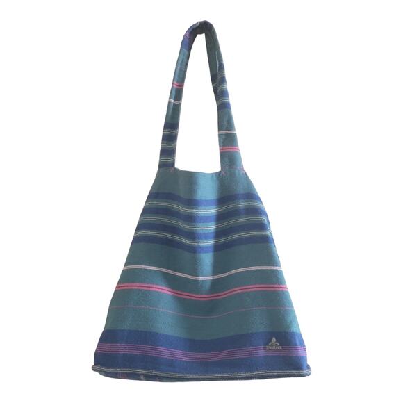 Prana Handbags - PRANA Organic Cotton Hemp Cinch Tote/shoulder/travel/yoga bag deep balsam